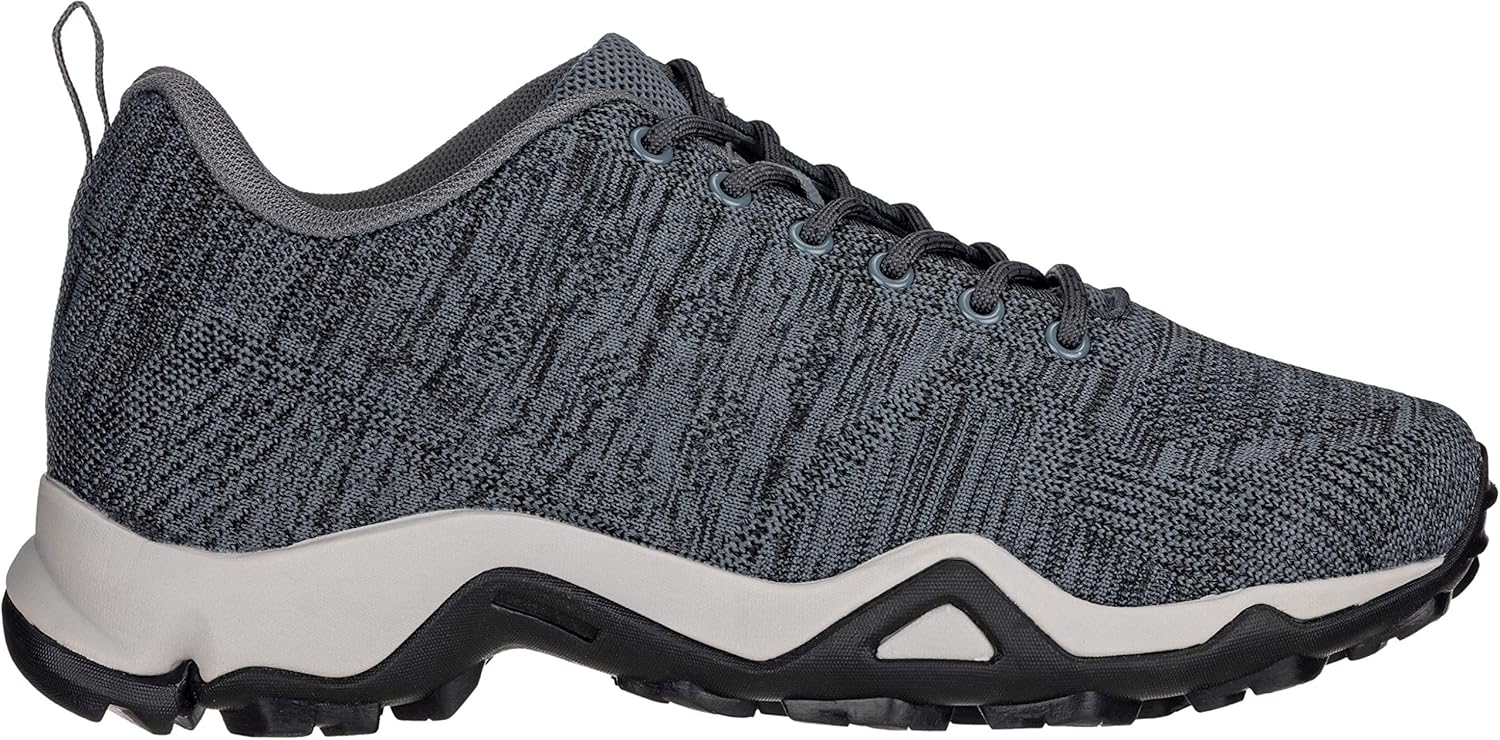 

Мужские невидимые увеличивающие рост обувь CALTO - серые сверхлегкие спортивные кроссовки - прибавка роста 6 см - Q104 - размер 8 D(M) US