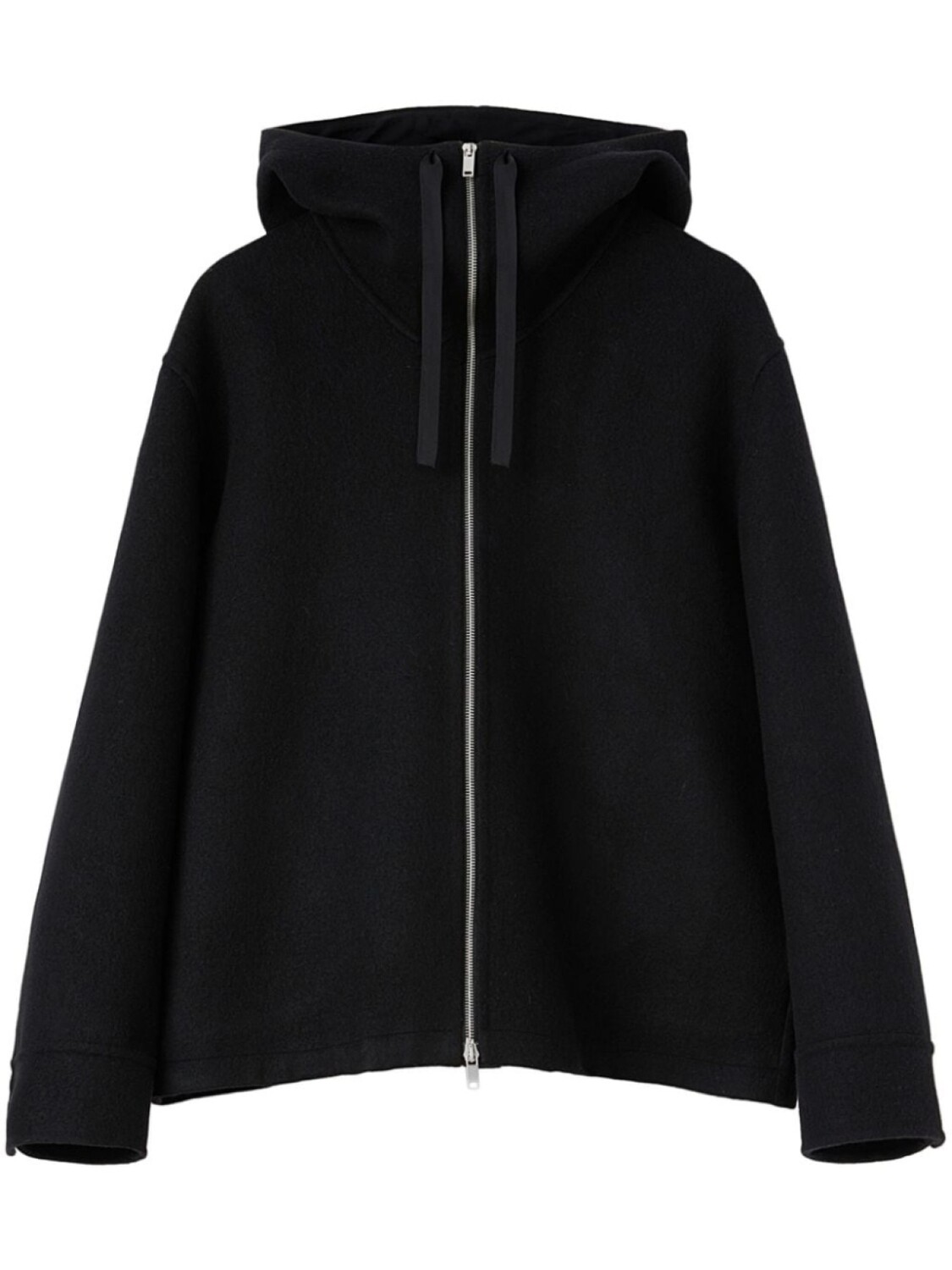 

Jil Sander куртка с капюшоном, черный