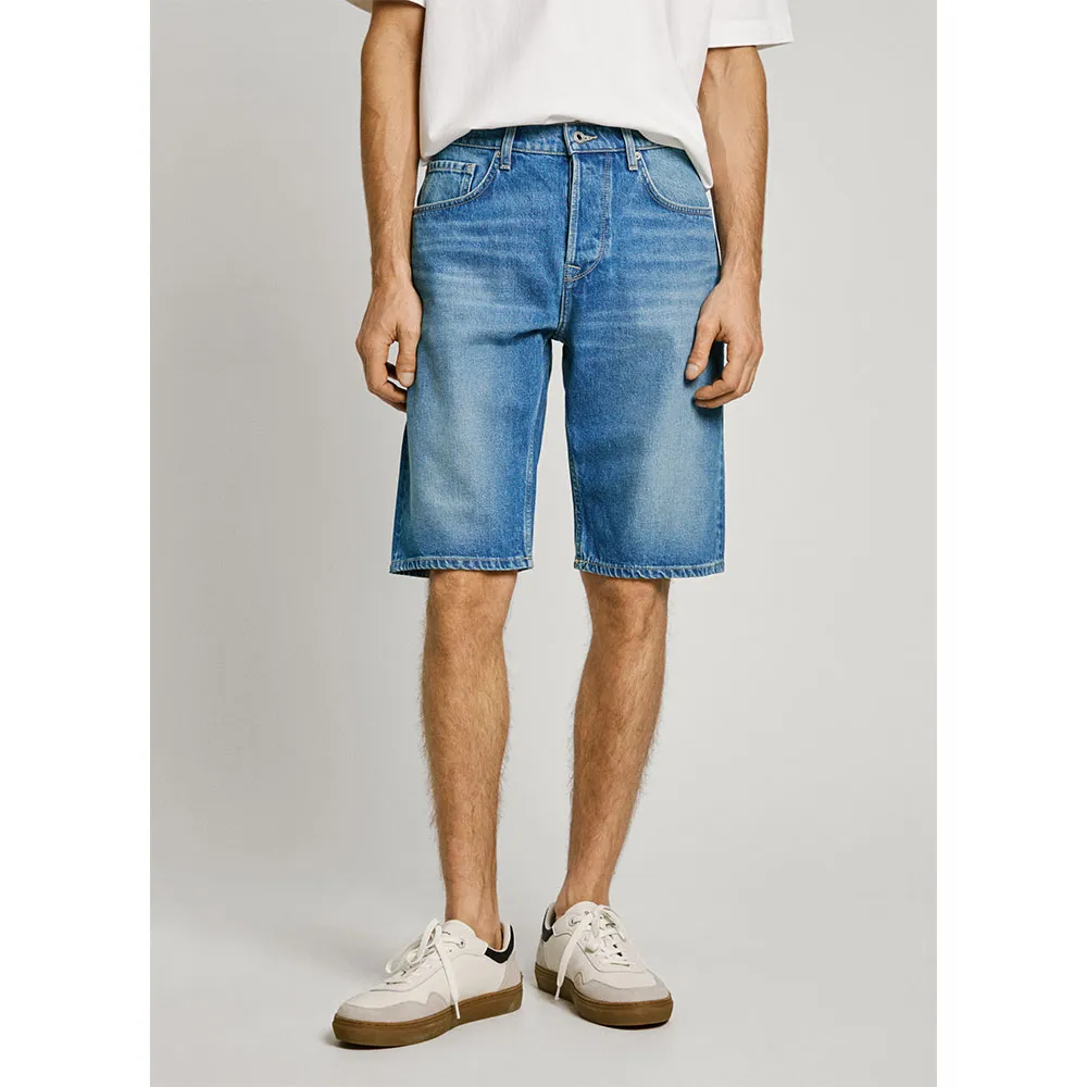 

Шорты Pepe Jeans Relaxed Callen denim, синий