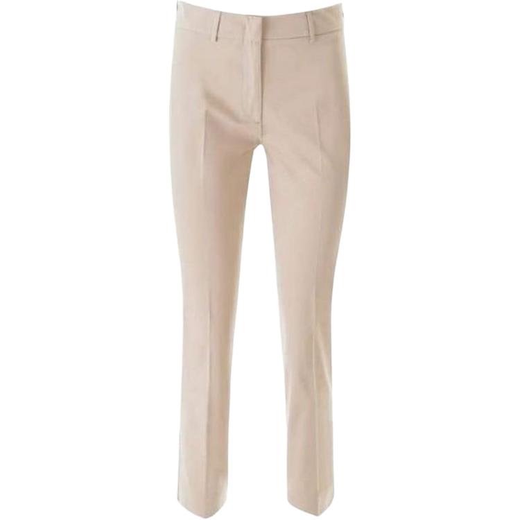 

Женские повседневные брюки бежевого цвета WEEKEND MaxMara, бежевый