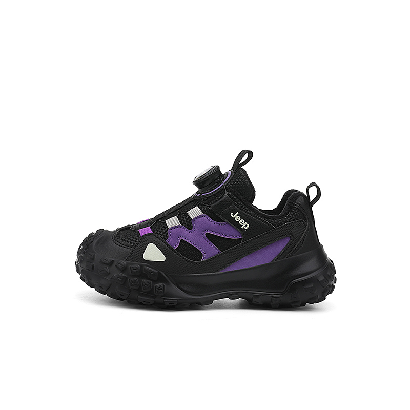 

Jeep Скользостойкие, износостойкие, водонепроницаемые, термо низкие кроссовки Shadow Black/Mauve для детей