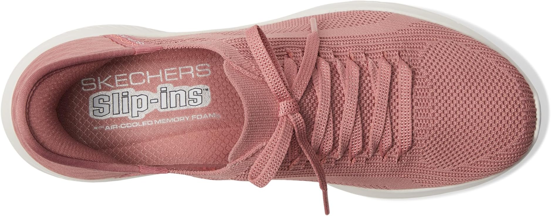 Кроссовки SKECHERS Ultra Flex 3.0 - Brilliant Hands Free Slip-Ins, MauveSee Less — фото 2