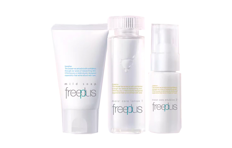 

Fulifangsi мини-набор: очищающее средство, тоник и крем, увлажняющий и питающий комплект из трех предметов Freeplus