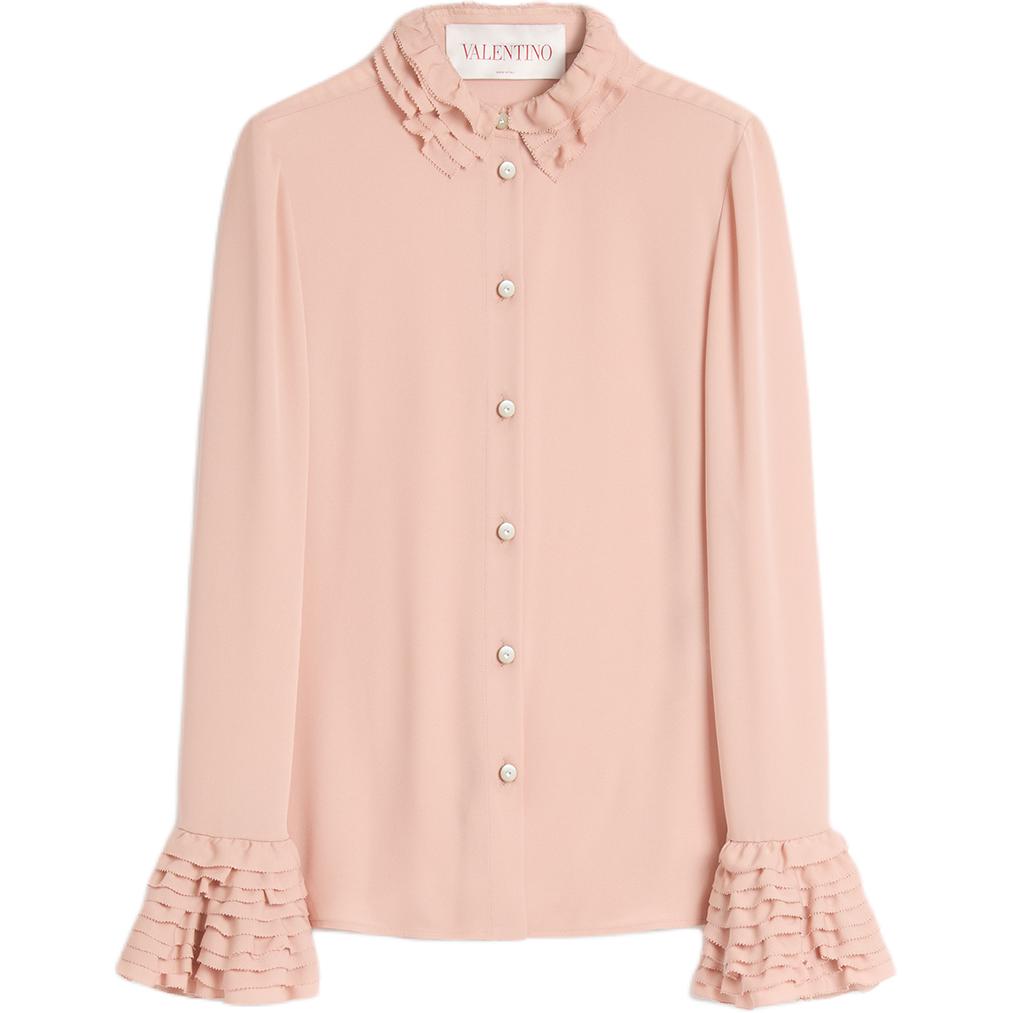 

Valentino Рубашка FW24 женская светло-розовая