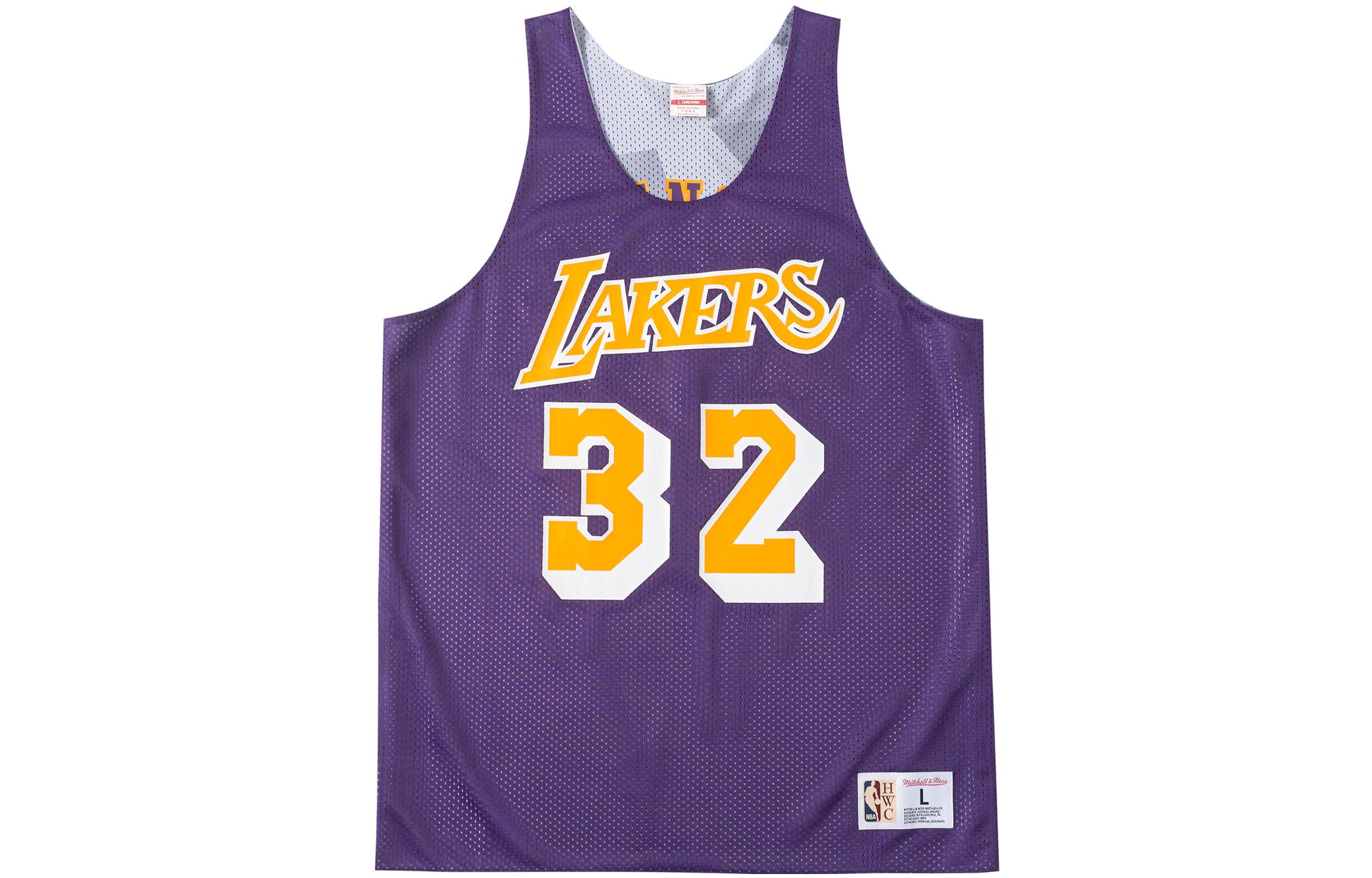 

Mitchell Ness Баскетбольная майка Mitchell & Ness унисекс фиолетовые