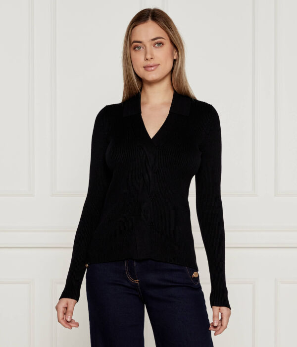 

Свитер Slim fit Liu Jo, черный