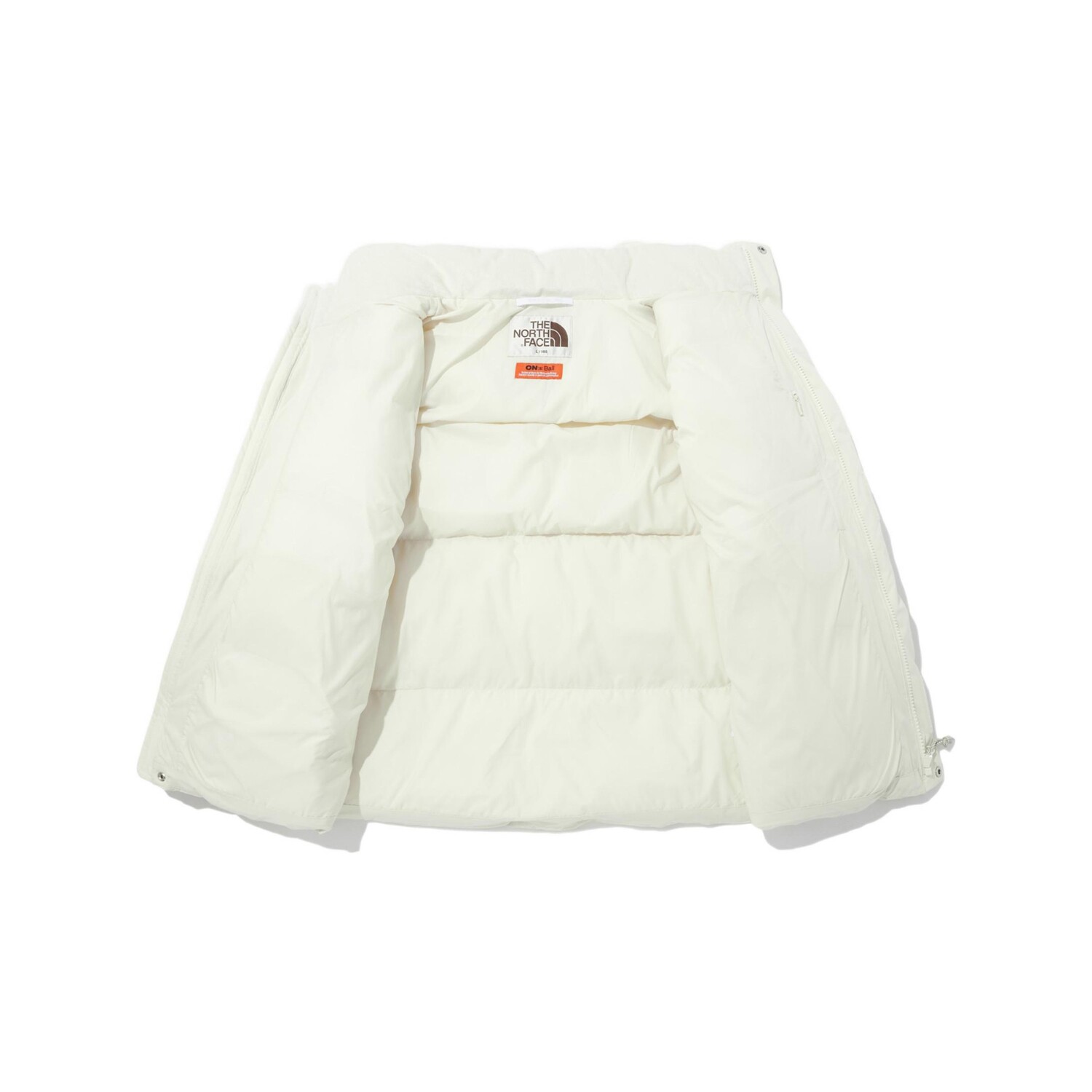 Стеганая куртка унисекс THE NORTH FACE, От белого — фото 3