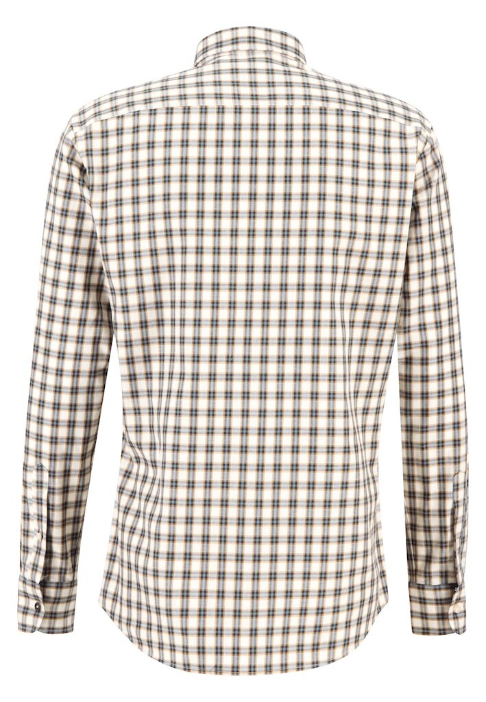 

Рубашка FYNCH HATTON Combi Checks, Kent, MF, белый