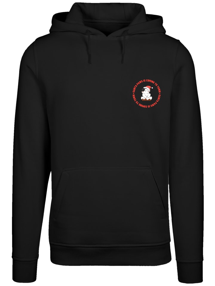 

Худи Sansta Paws Christmas Cat Breast черного цвета F4NT4STIC