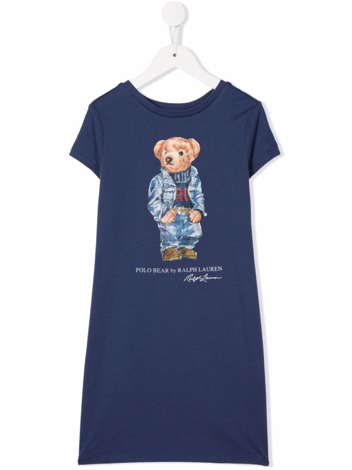 

Ralph Lauren платье-футболка Polo Bear, синий