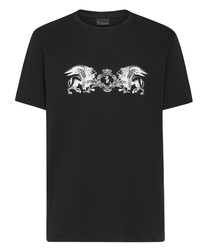 

Футболка с короткими рукавами и круглым вырезом Billionaire, черный