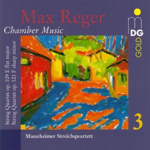 

CD диск Reger / Mannheim String Quartet: String Quartet in E Flat Major Op 109