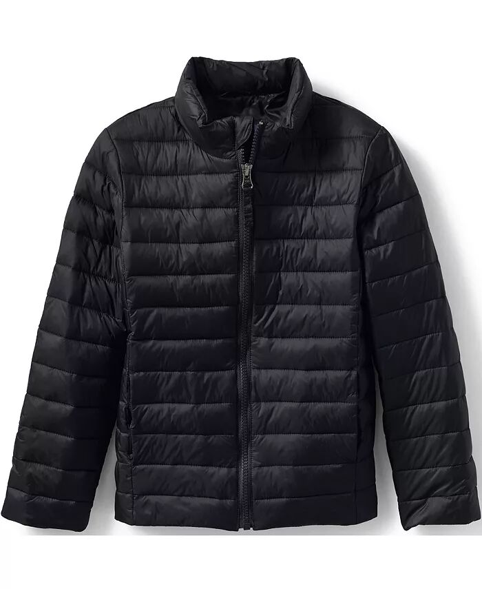 

Куртка ThermoPlume Packable для мальчиков Lands' End, черный