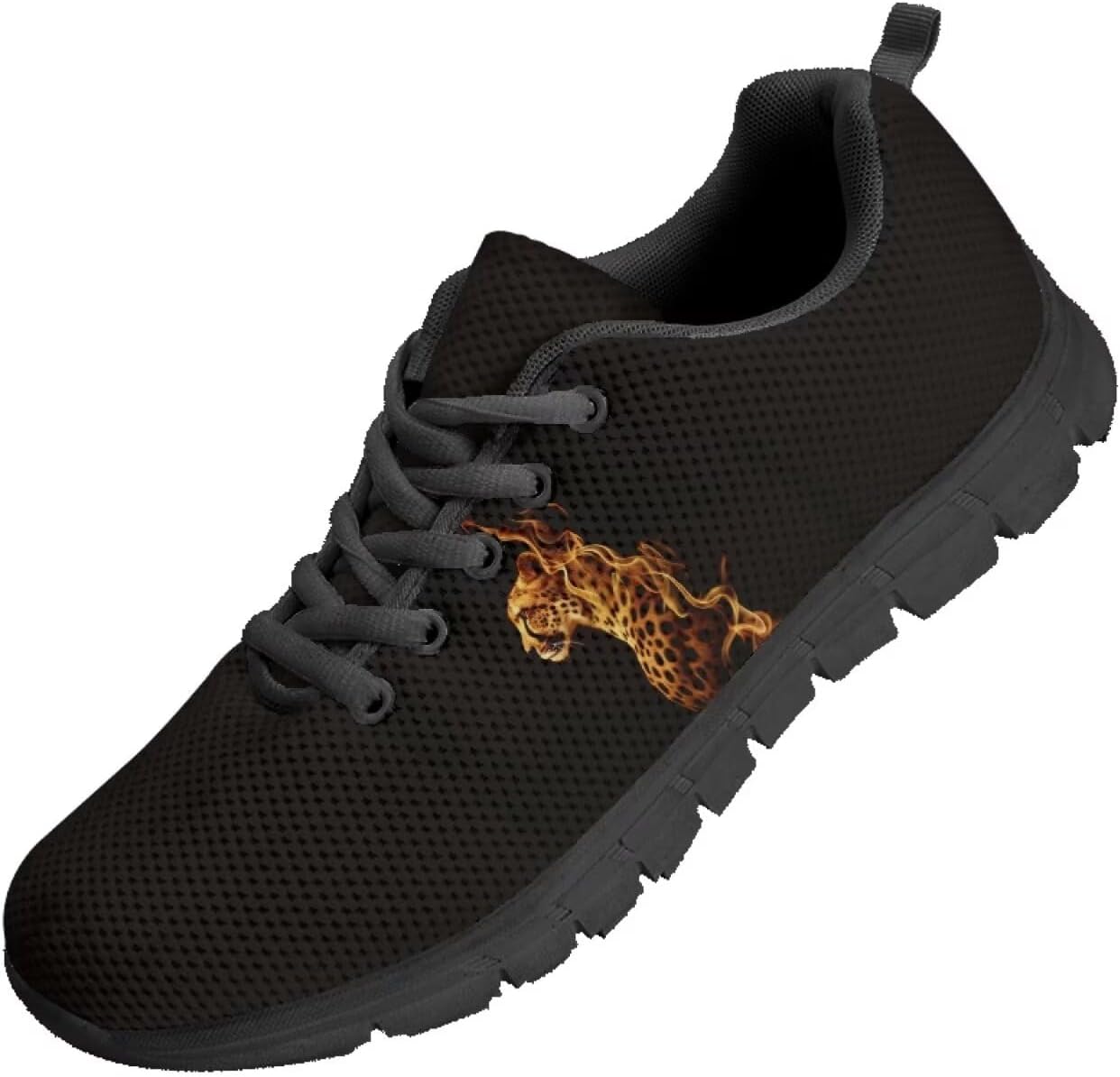 

Мужские кроссовки Funnydude Funny Graphi для бега и походов, комфортные шнурованные кеды, Cheetah