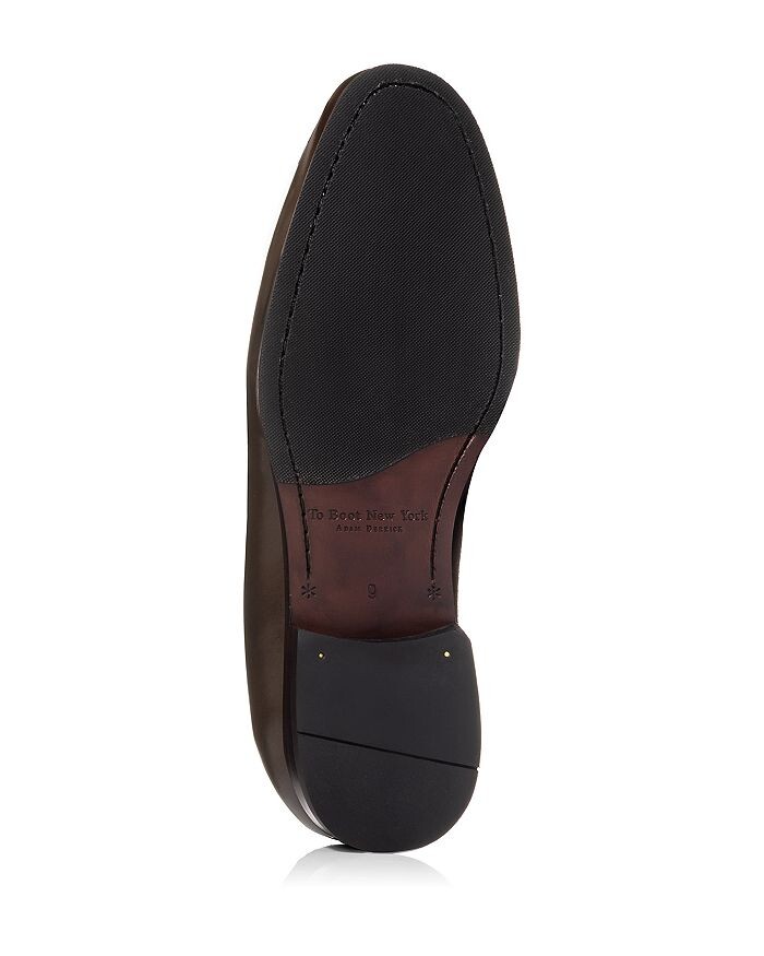 Мужские лоферы To Boot New York Penny Apron Toe, коричневый — фото 3