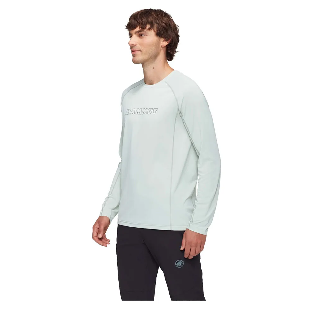 

Лонгслив Mammut Selun FL Logo, серый
