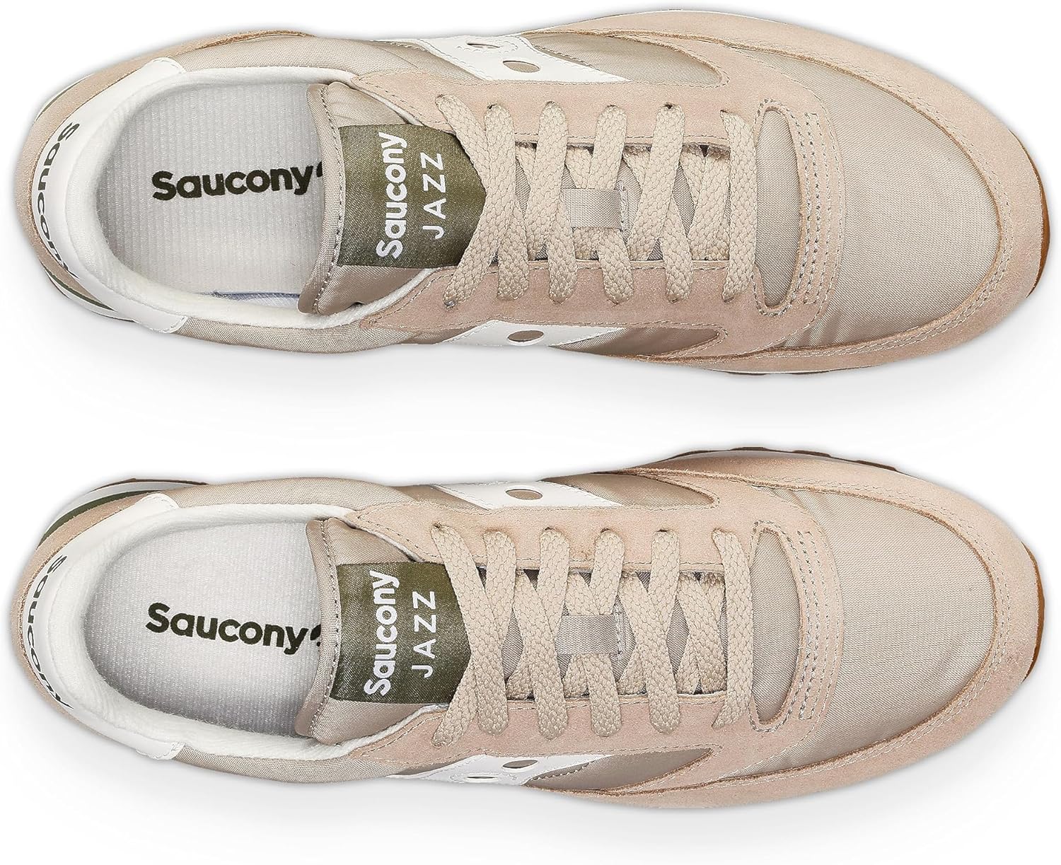 Кроссовки Saucony Men's Nomad Jacket, слоновая кость/хаки — фото 2