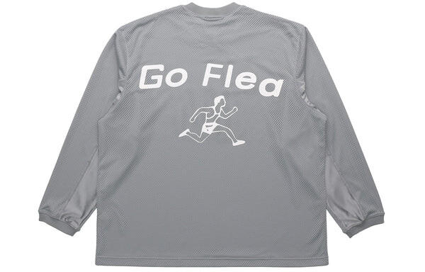 Толстовка x cactus plant flea market go flea long-sleeved jersey top men's grey Nike, серый — фото 2