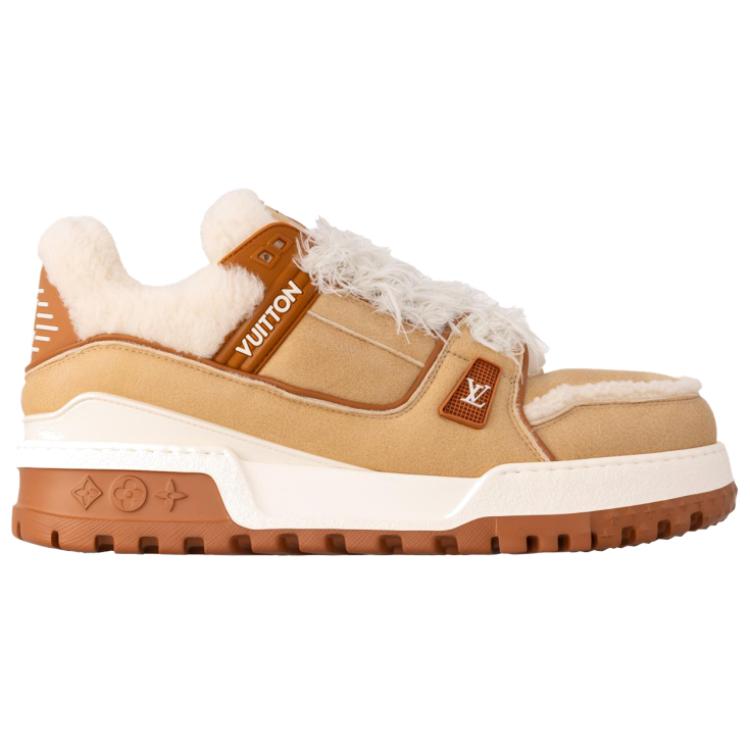 LOUIS VUITTON Ski Skiing Series SS26 Trainer Maxi Low top кроссовки для скейтборда мужские brown — фото 4