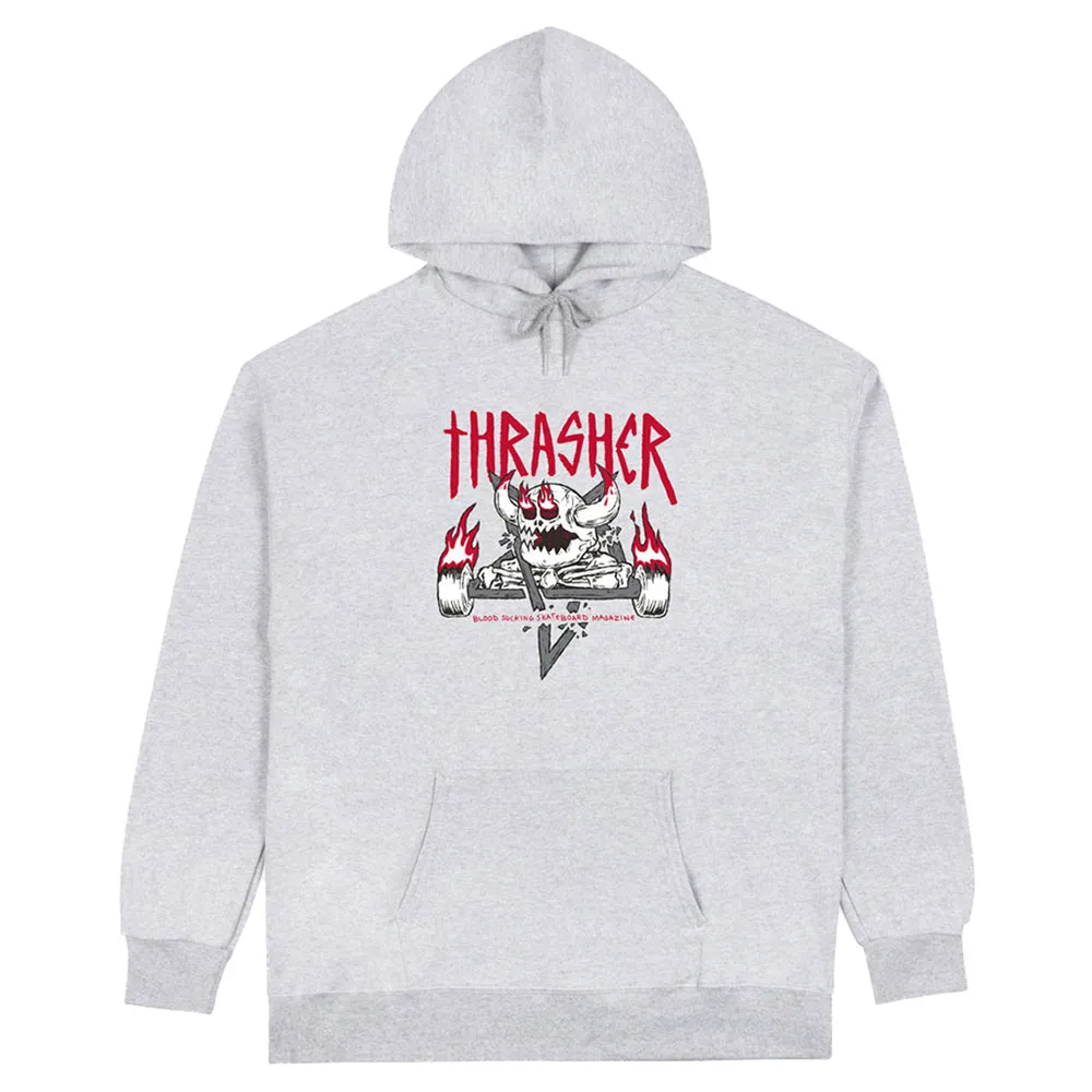 

Худи Thrasher Monster-gram, серый