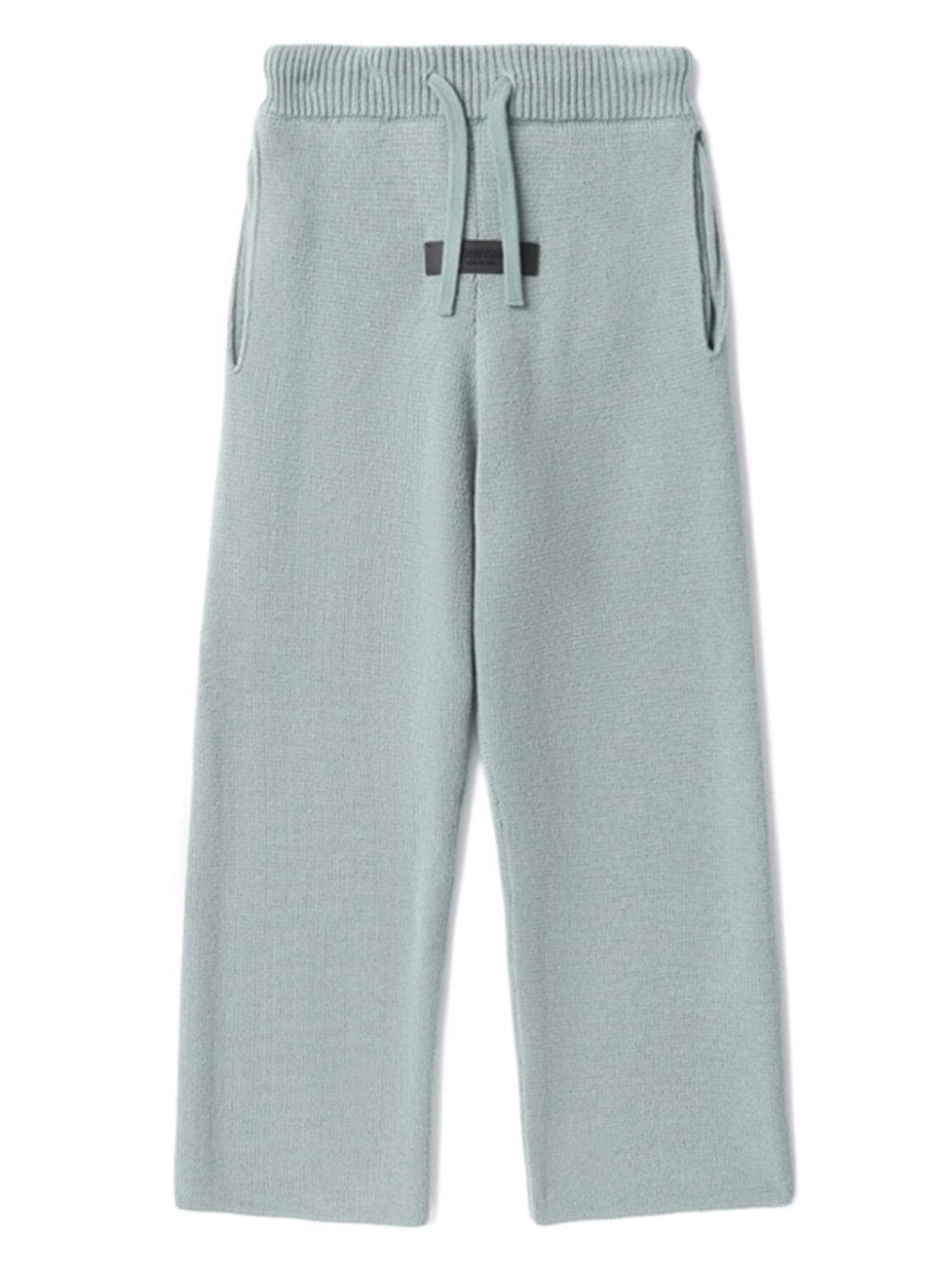 

FEAR OF GOD ESSENTIALS прямые брюки с нашивкой-логотипом, серый