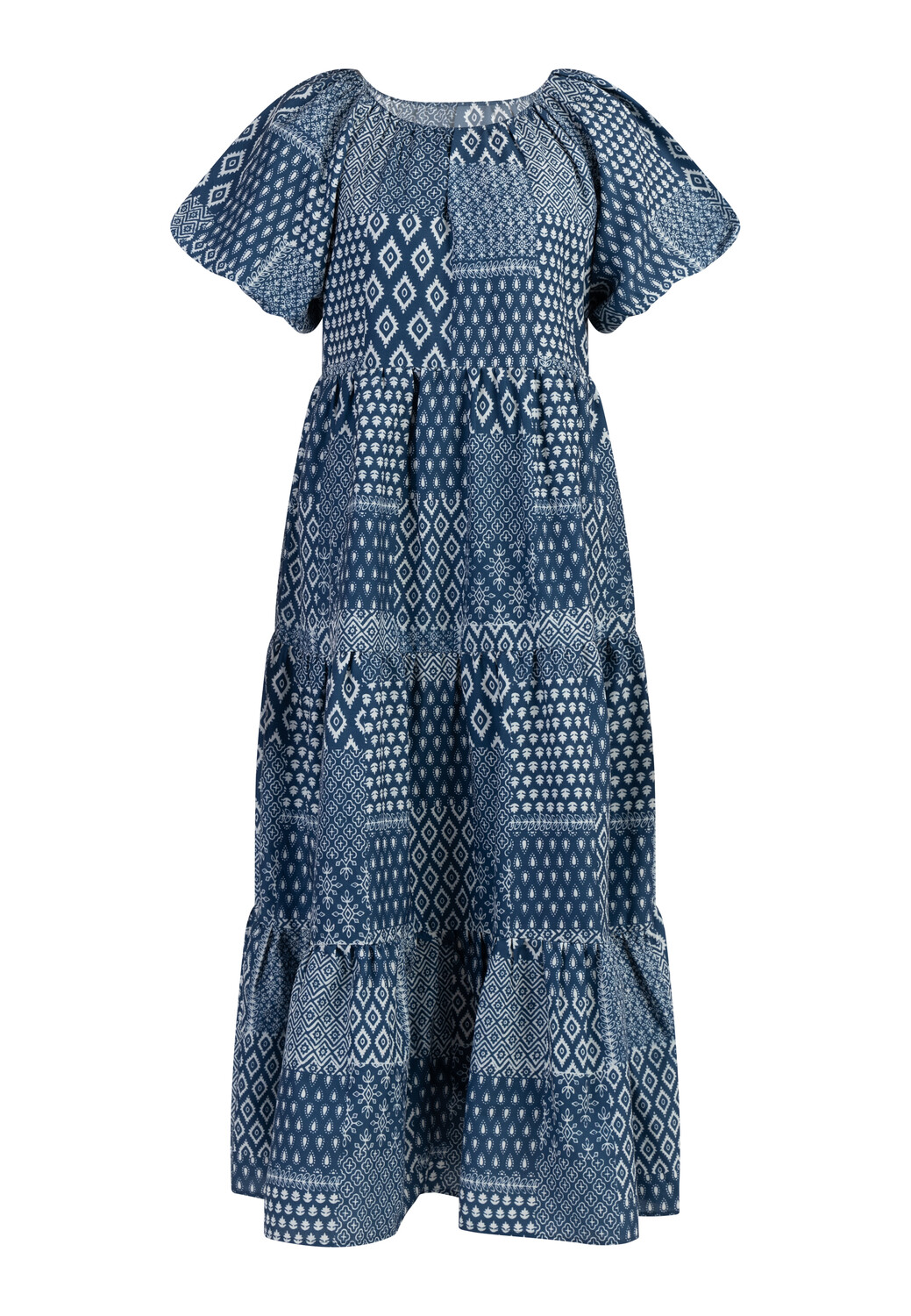 

Платье DreiMaster Kurzarm Maxi, цвет DUNKELMARINER DRUCK