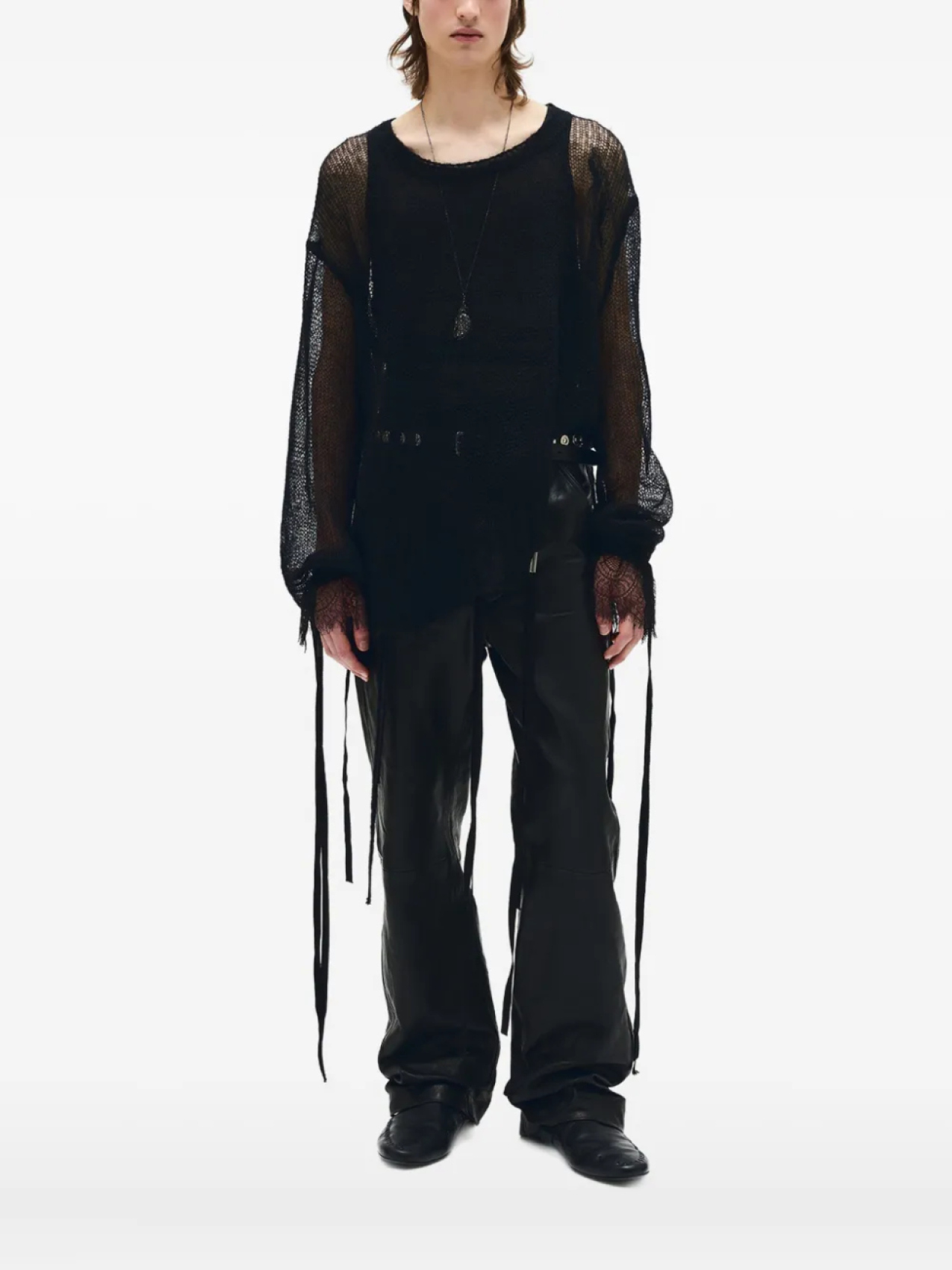 

Ann Demeulemeester свитер Kent, черный