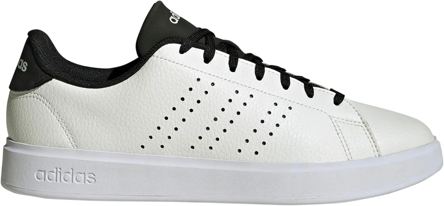 Кроссовки теннисные adidas Advantage 2.0, Off White/Black/Black — фото 2