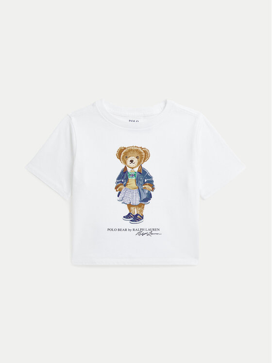 

Футболка свободного кроя 313965155001 Polo Ralph Lauren, белый
