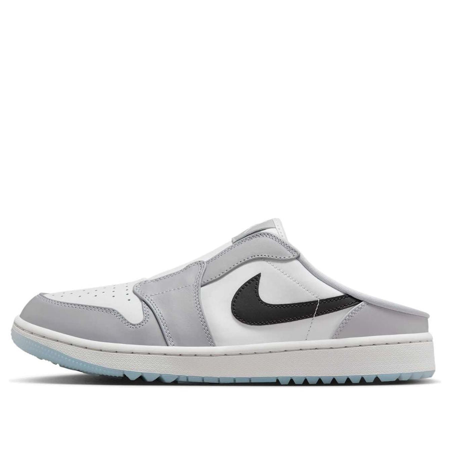 

Кроссовки Air Jordan 1 Mule Golf 'Wolf Grey', серый