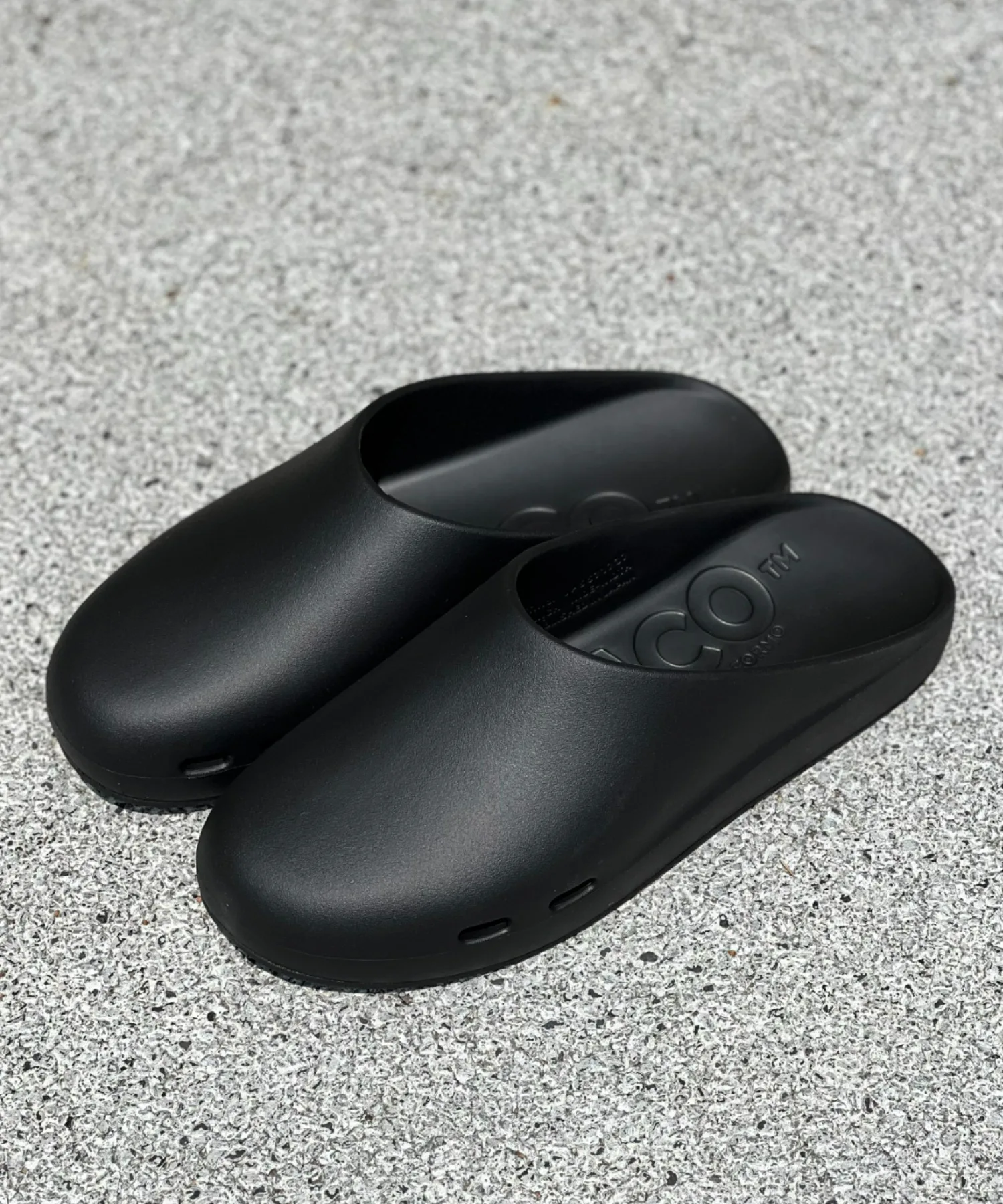 Унисекс сандалии PPACO LUX-1 чёрные