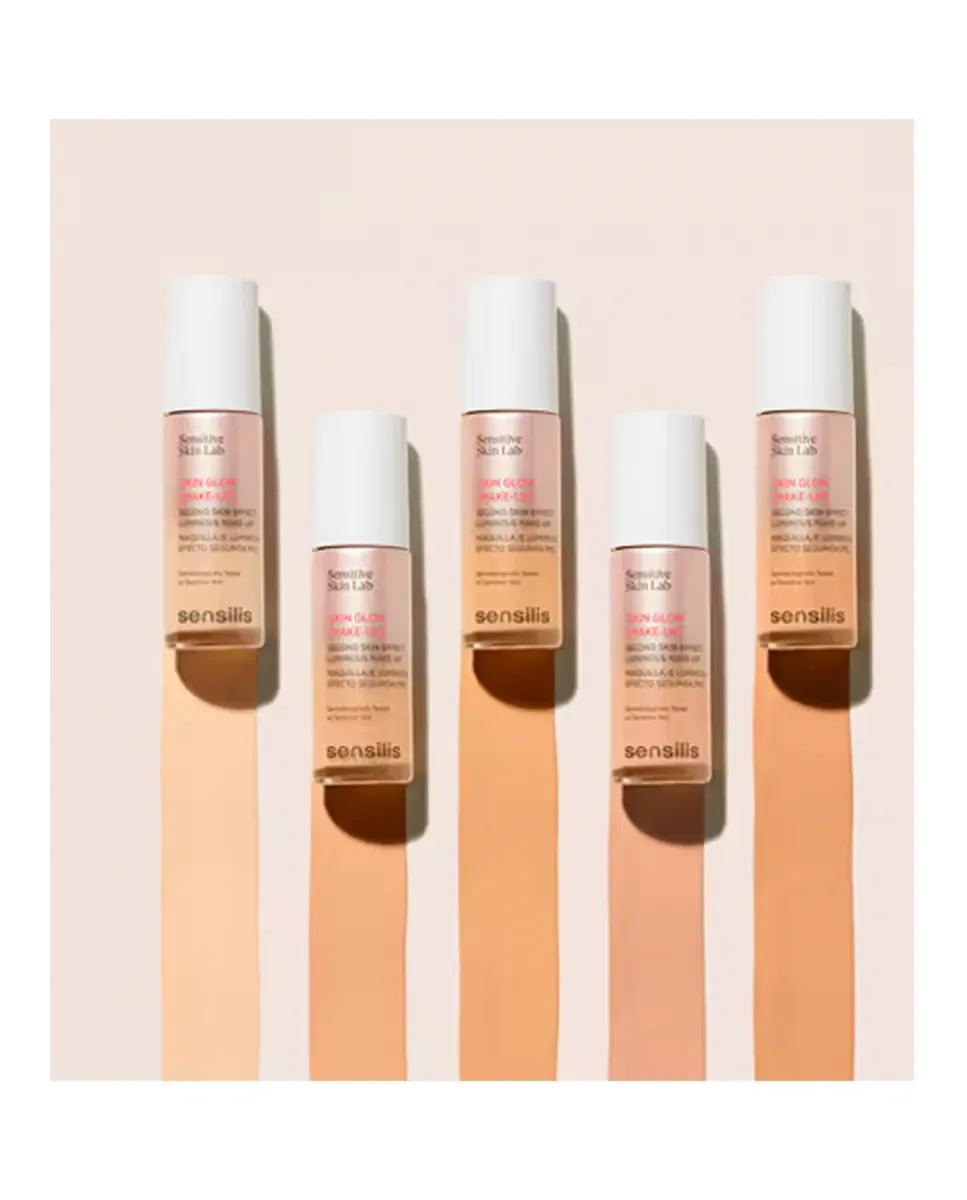 Сияющая база под макияж Skin Glow Makeup 30 мл Sensilis, Pêche Doré 05 — фото 2