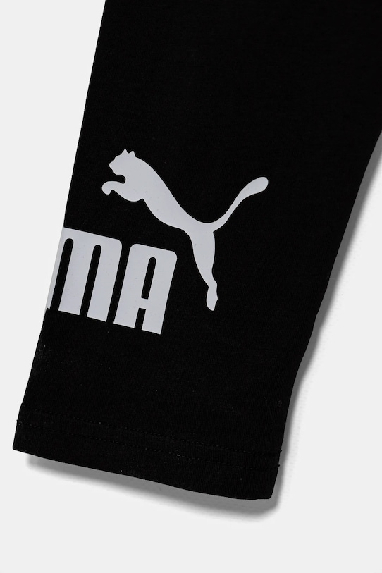 Детские леггинсы ESS No. 1 с логотипом Leggings Puma, черный — фото 4