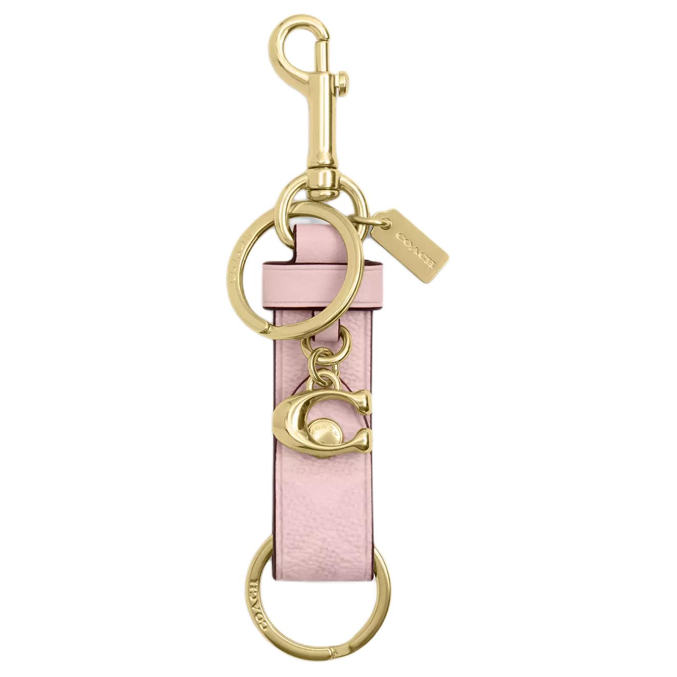 

COACH Женский аксессуар из лакированного полотна золотисто-розового цвета, Gold & Pink