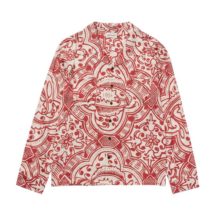 

Рубашка Honor The Gift Long-Sleeve Printed Shirt, красный