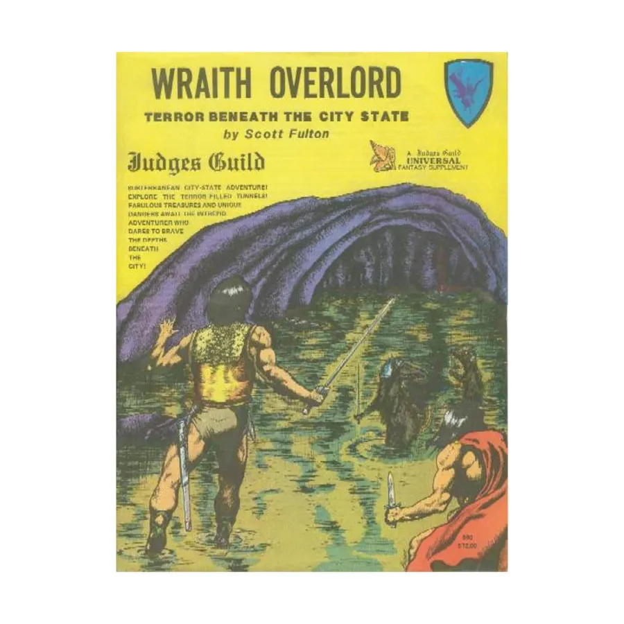 

Модуль Wraith Overlord, Dungeons & Dragons Fantasy Modules (W - Z) (Judges Guild)