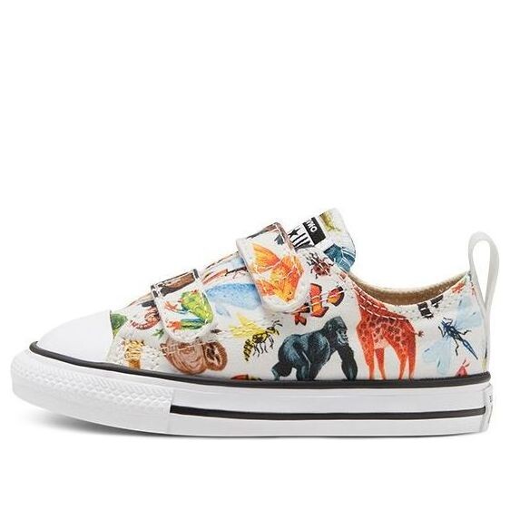 

Кроссовки chuck taylor all star 2v little white/multi Converse, белый