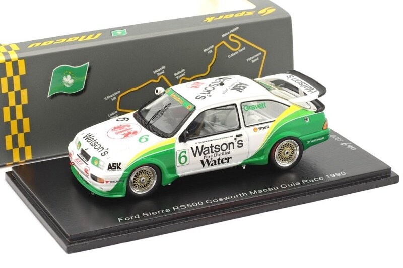 

Модель Spark Ford Sierra Rs500 Cosworth Macau 1990 G 1:43 Sa198