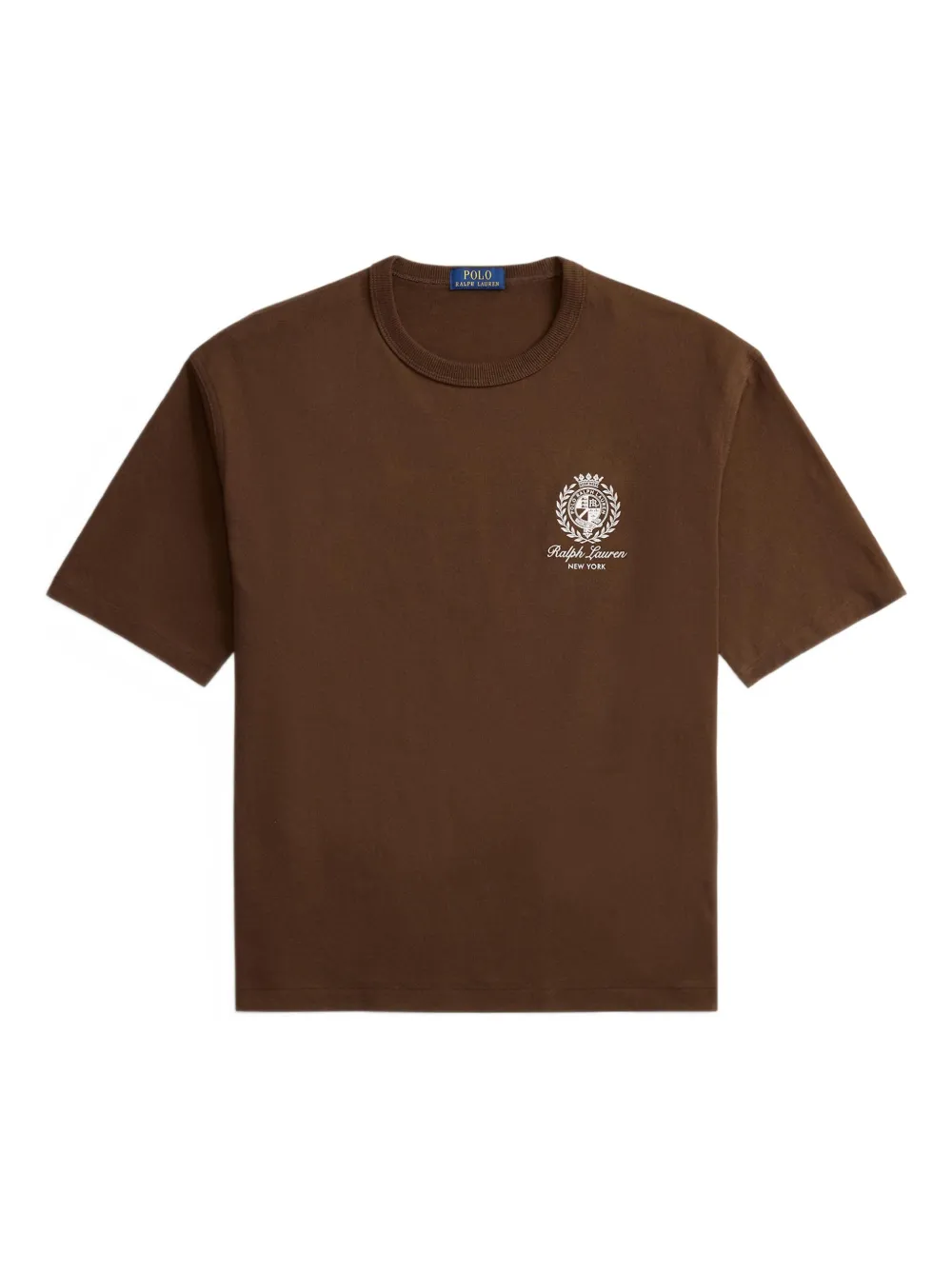 

Футболка с круглым вырезом Polo Ralph Lauren, коричневый
