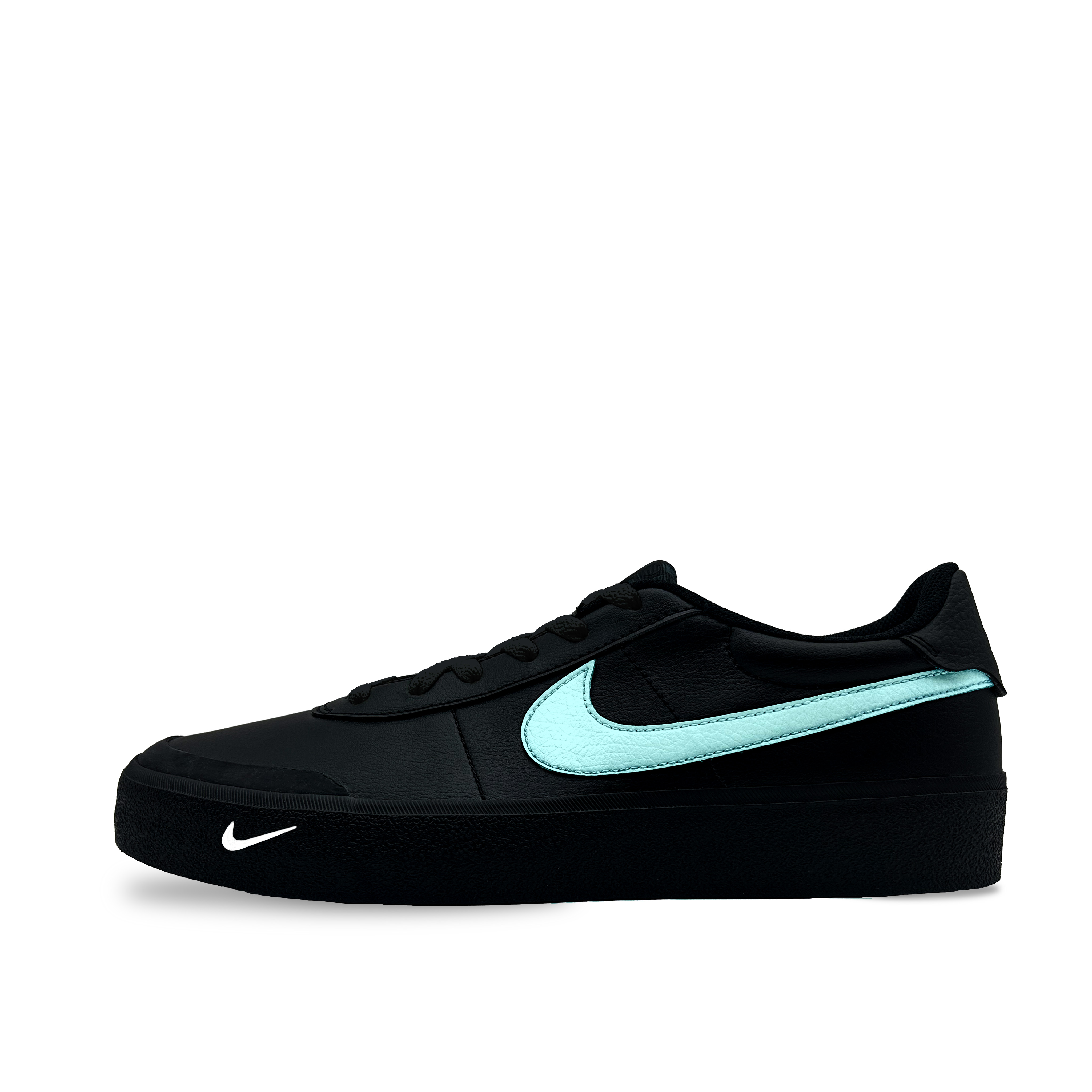 

Nike Кроссовки для скейтбординга Court Shot Low Top, мужские, черно-голубые