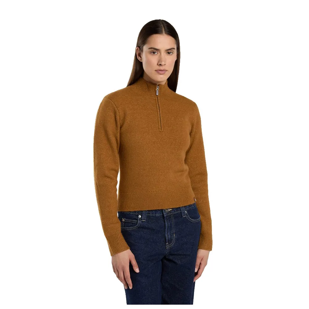 

Свитер Dickies Ruston half zip, коричневый