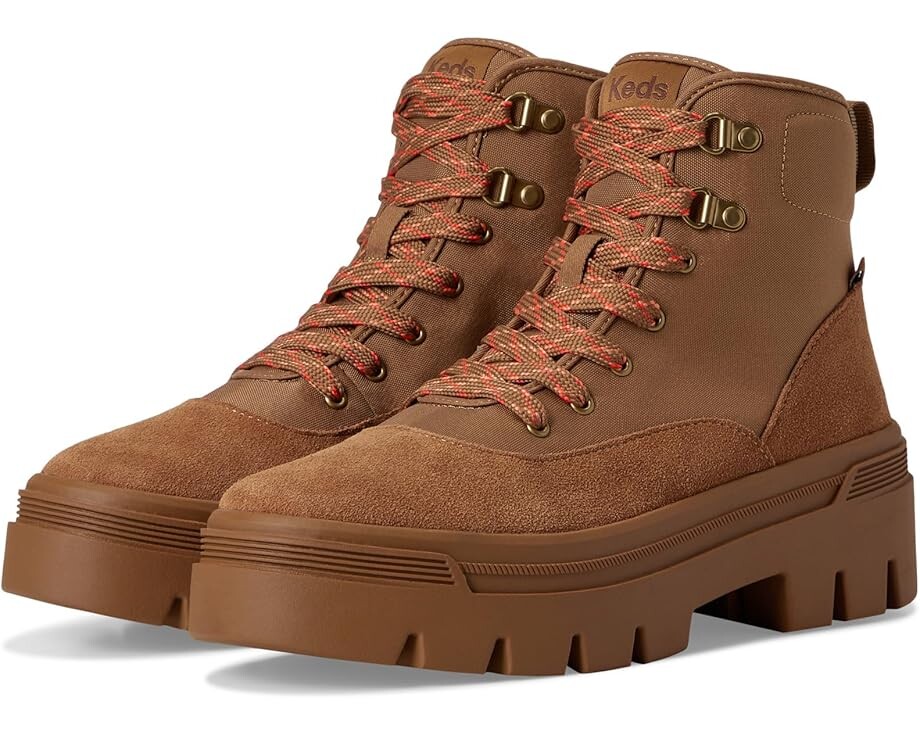

Ботинки Keds Soho Boots, цвет Brown Nylon/Suede