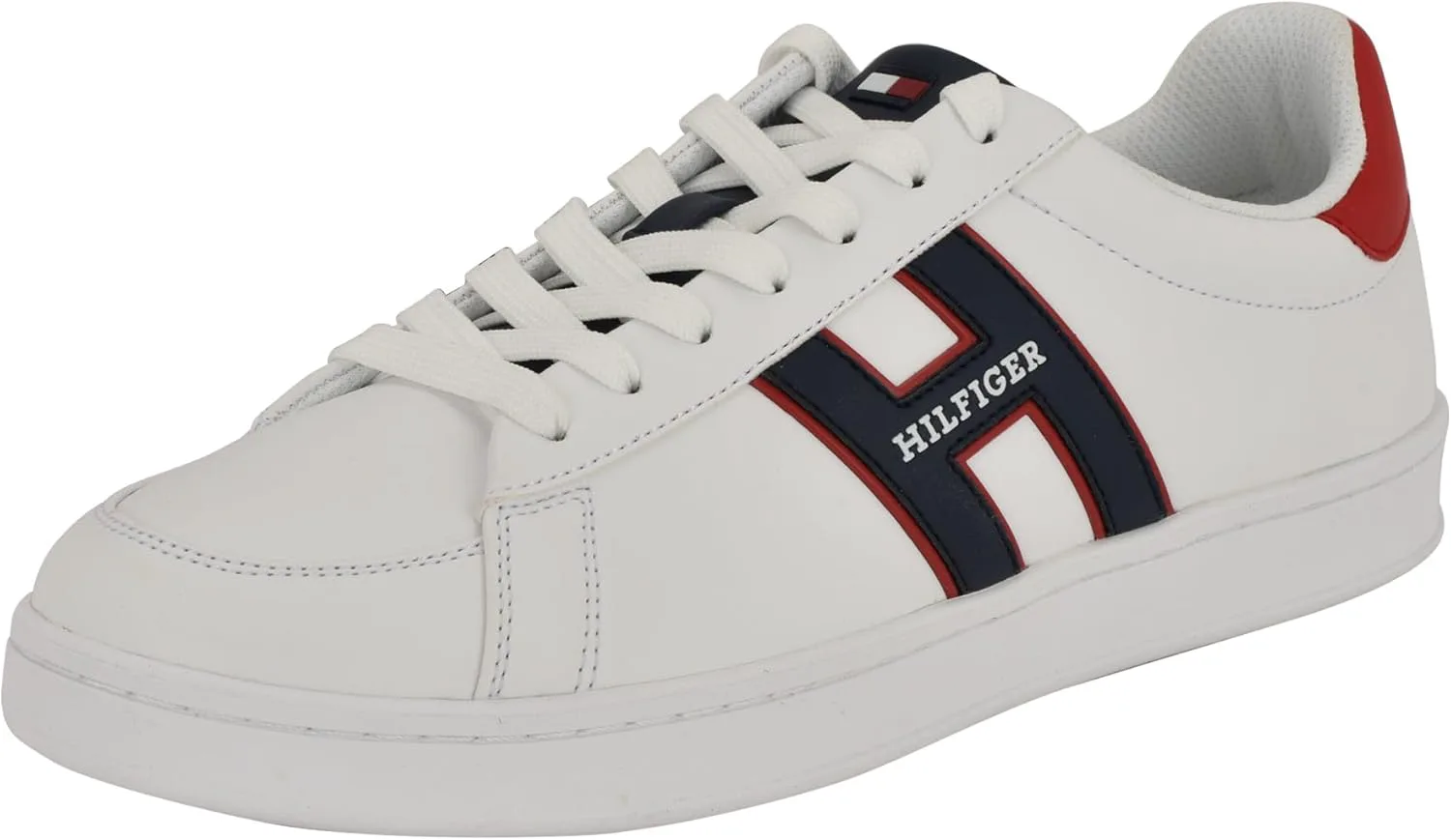 Кроссовки Tommy Hilfiger Mens Jolix, белый/темно-синий/красный