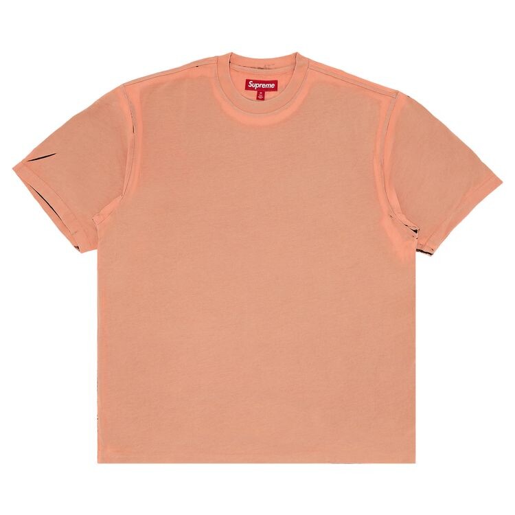 

Топ Supreme Discharge Short-Sleeve Top Coral, оранжевый
