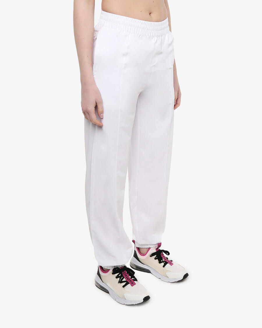 

JAKED белые синтетические спортивные брюки для женщин