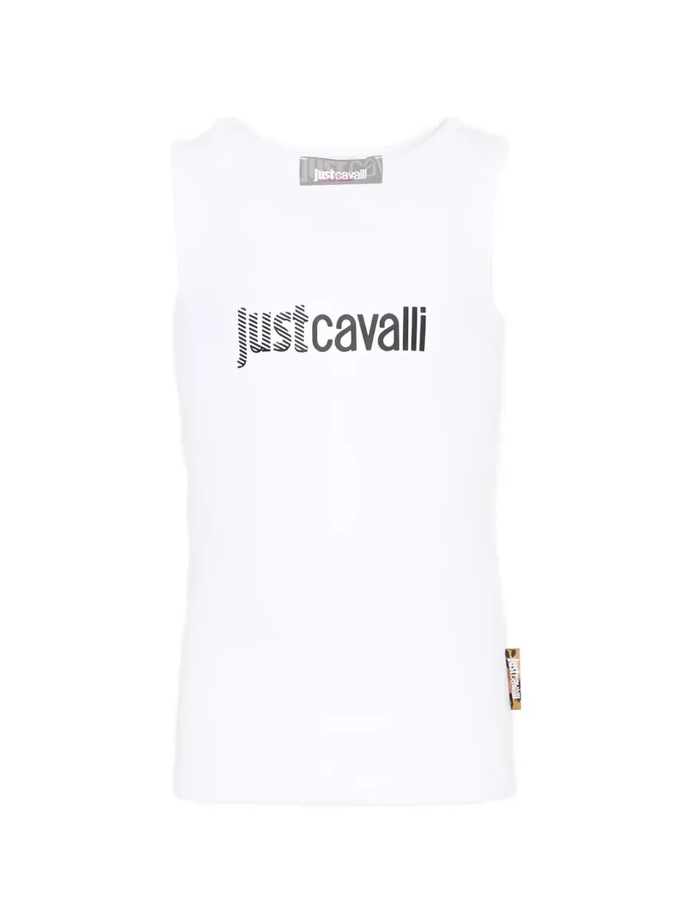 Майка с логотипом Just Cavalli, белый