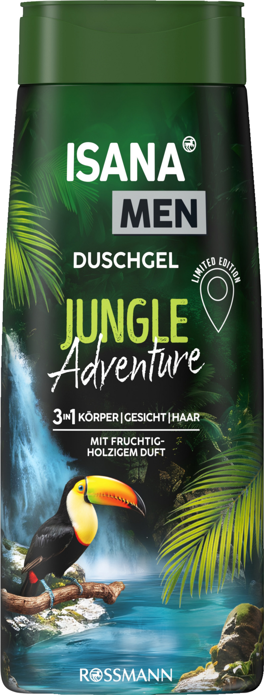 

Гель для душа ISANA MEN 3in1 Duschgel Jungle Adventure