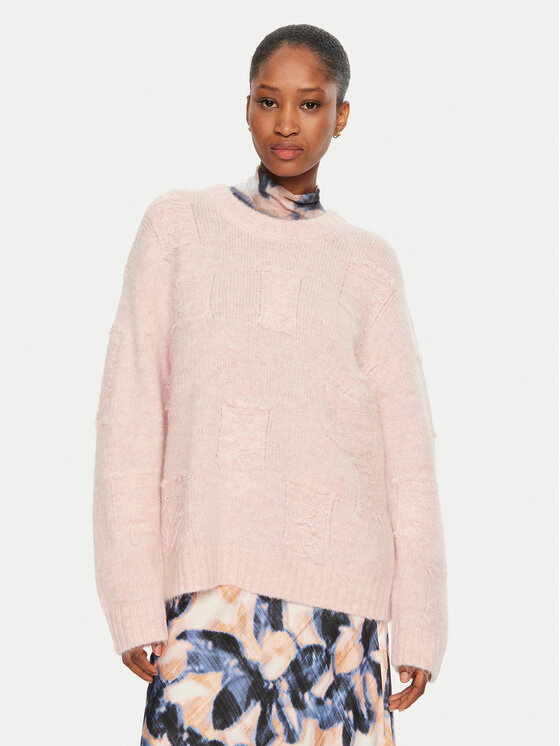 

Свитер loose fit Taccu 243160724373 Munthe, розовый