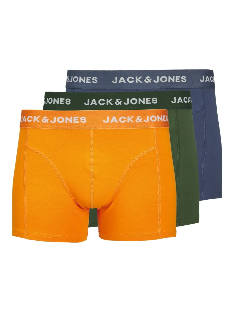 

Сундук Jack & Jones "JACKEX TRUNKS 3 PACK NOOS" (упаковка, 3 шт.), зеленый