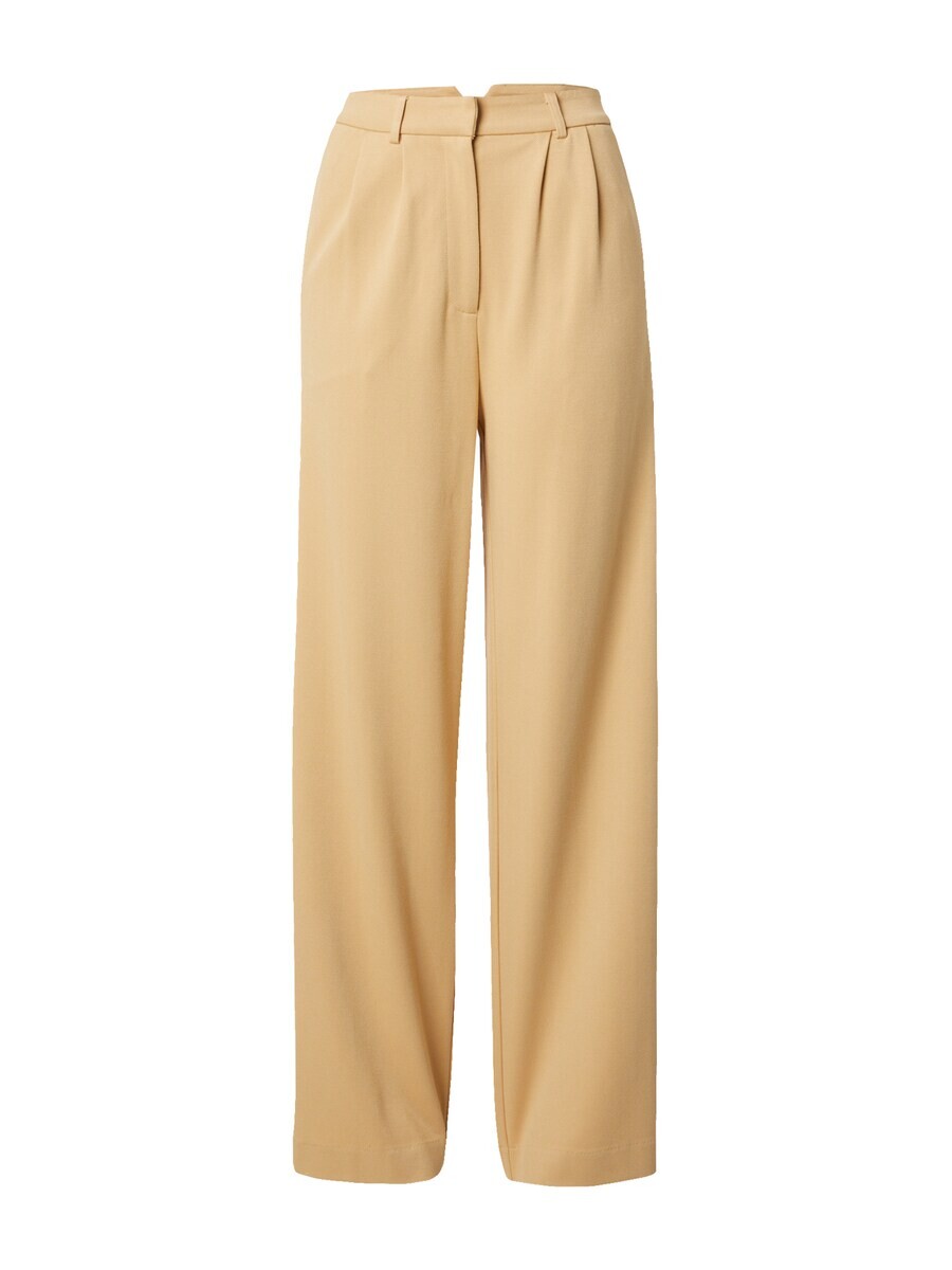 

Брюки со складками спереди EDITED Wide leg Pleat-Front Pants Sude, бежевый
